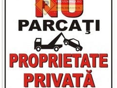 Indicatoare nu parcati acces proprietati