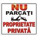 Indicatoare nu parcati acces proprietati